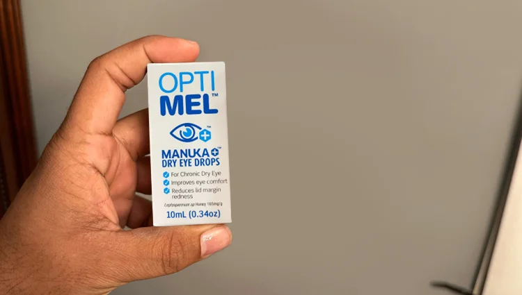 optimel manuka dry eye drops from melcare biomedical